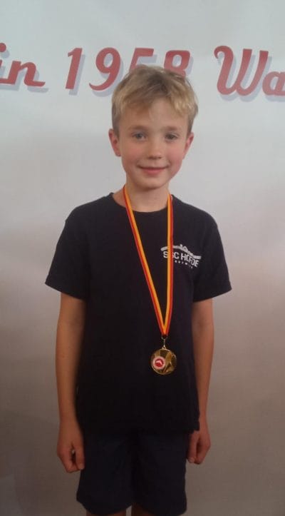 Moritz Peeters Jahrgangssieger mit 3 Meeting-Rekorden